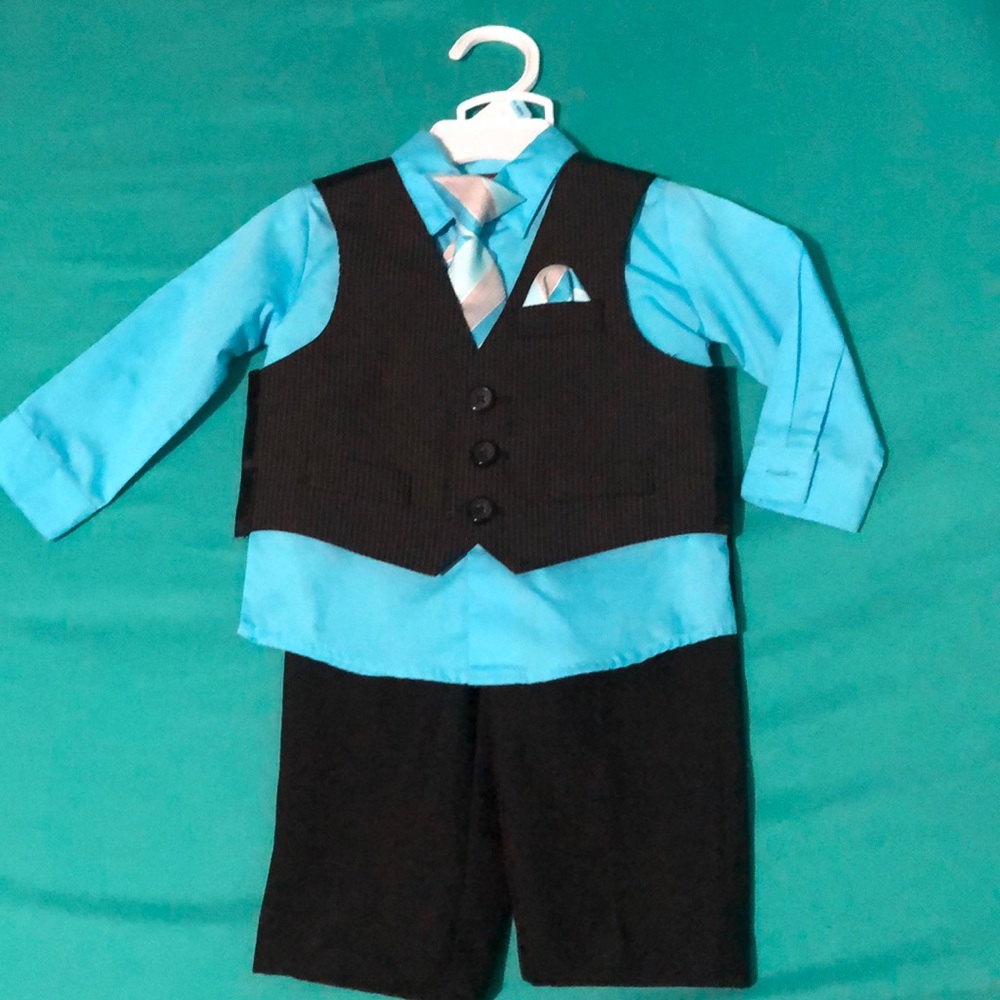 Dockers Infants Necktie, Vest, Dress Shirt & Pants